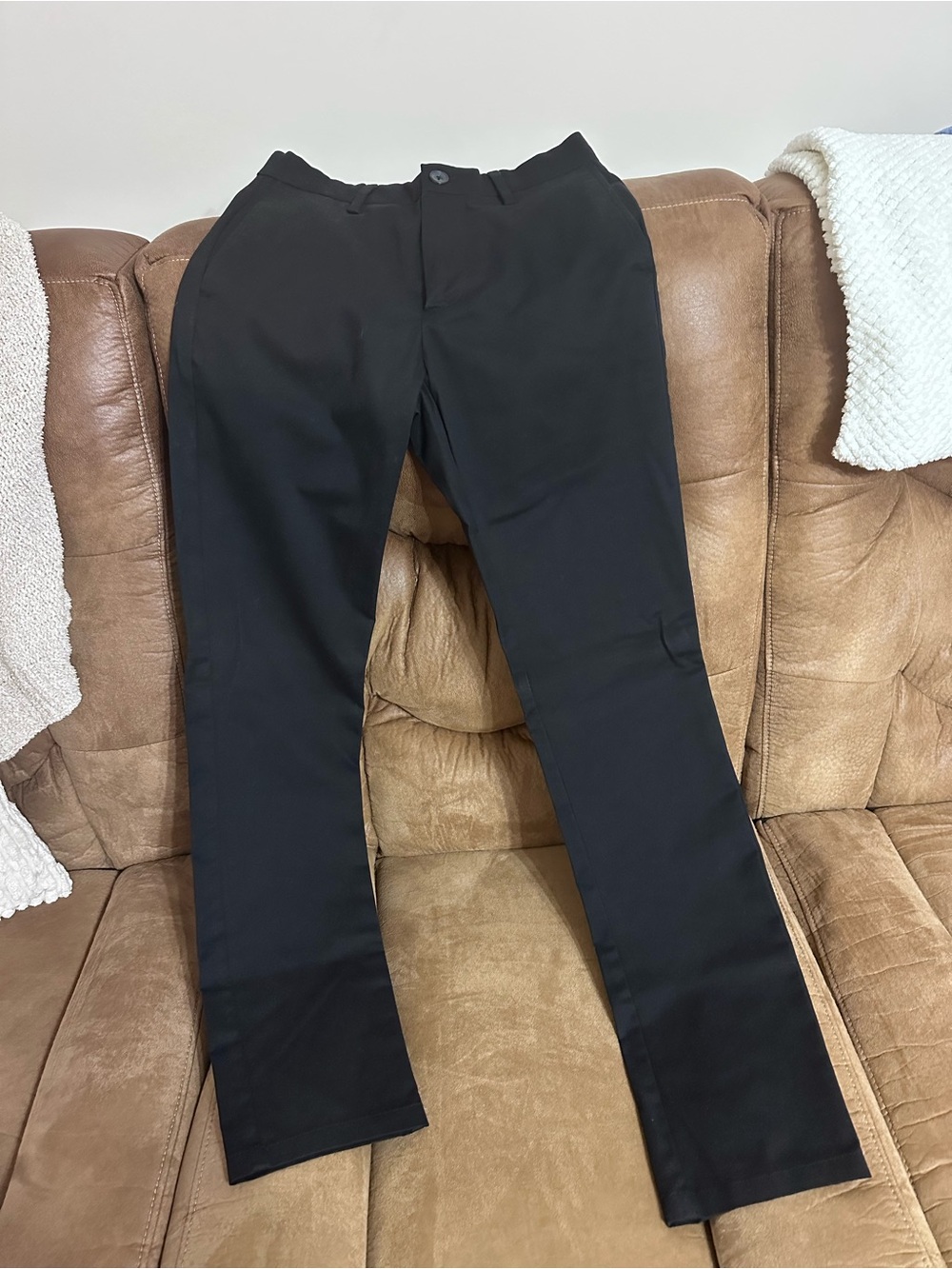 Old Navy Men's Black Dress Pants - Slim Straight